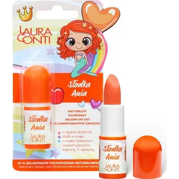 Péče o rty Laura Conti Sladká Ania ochranný balzám na rty s vůní bonbonů 3.8g