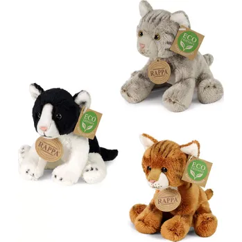 plyšák Rappa kočky sedící 14 cm