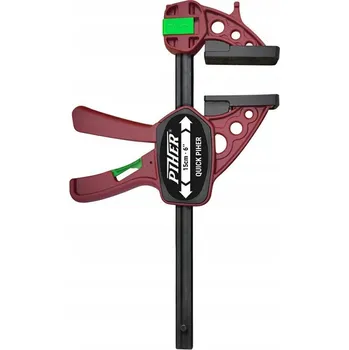 Truhlářská svěrka Piher automatická truhlářská svěrka Quick 450x80mm, ovladatelná jednou rukou, síla 150kg P52645