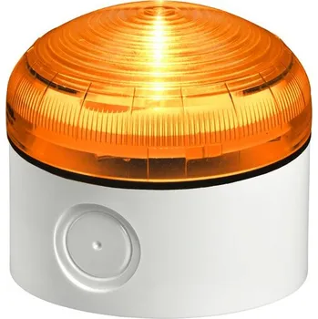 Poplachová siréna SIRENA Sestava: LD monofunkční modul XLF JR/DIR, oranžová + vysoká základna LT, 12/24 V, šedá SIR-91784