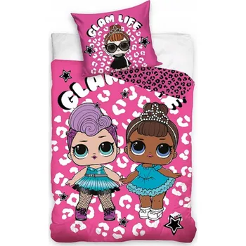 Povlečení Sada povlečení Carbotex 140 x 200 cm růžová