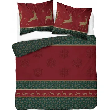 Povlečení Povlečení 200x220 cm + 2x70x80 - zimní 100% bavlna, vzor: 5817 A