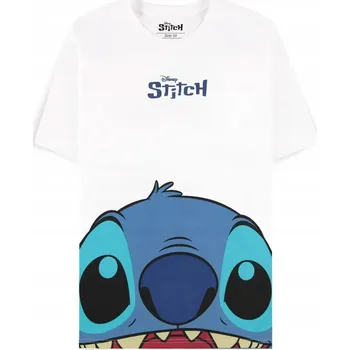Pánské tričko Tričko M Disney, Lilo & Stitch bílé