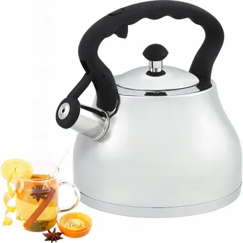 Konvice na čaj Konvice tradiční ocelová Ofenbach 2,7 l šedá