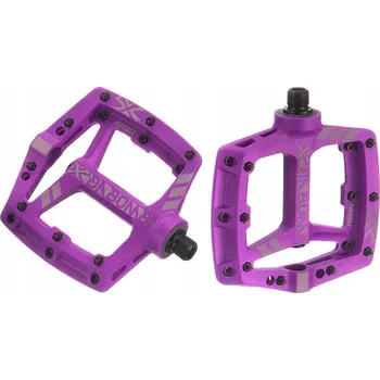 Pedál na kolo Platformové pedály Da bomb Popsicle fialové