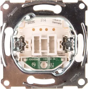 vypínač Jednopólový vypínač Schneider Electric 10 A 250 V IP20 s podsvícením MTN3131-0000