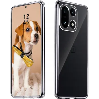 Pouzdro na mobilní telefon POUZDRO PRŮHLEDNÉ CRYSTAL LIQUID PRO ONEPLUS 15 5G 2x SKLO