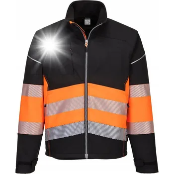 Pracovní oblečení PORTWEST VÝSTRAŽNÁ SOFTSHELLOVÁ BUNDA PW375 M