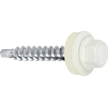 Vrut FARMÁŘSKÉ VRUTY MagKrak do dřeva 4,8x60mm RAL 9010 100 ks