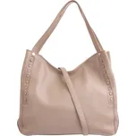 Kožená kabelka 5770 taupe - světle hnědá