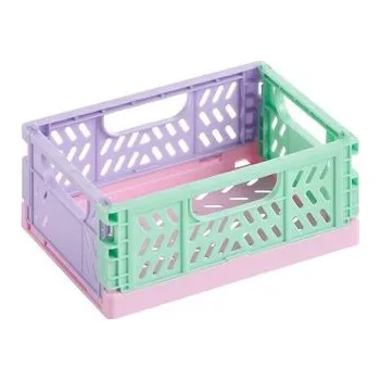 Úložný box APLI úložný box - tříbarevný, růžová základna - Fiktivní Autor