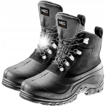 Pracovní obuv ZIMNÍ PRACOVNÍ BOTY ZATEPLENÉ PÁNSKÉ VELIKOST 45 82-136 NEO