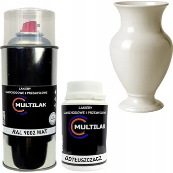 Barva ve spreji Spray na vázy RAL 9002 MAT
