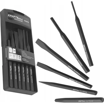 Vrták SADA DĚROVAČŮ A DŮLČÍKŮ, 6 KUSŮ