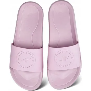 Dámská obuv 4F DÁMSKÉ NAZOUVÁKY K BAZÉNU 4FMM00FFLIF045-56S RŮŽOVÉ 36