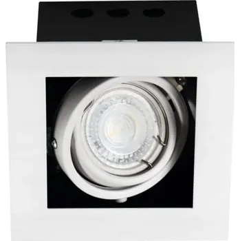 Bodové svítidlo Stropní zapuštěné svítidlo Kanlux 10 W GU10 12 cm, černá barva