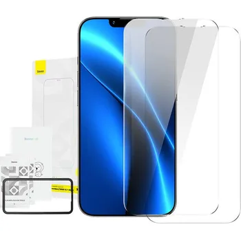 Baseus Crystal Tvrzené sklo 0,3 mm pro iPhone 14 Plus/13 Pro Max (2ks)