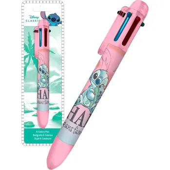 6 - BAREVNÁ PROPISKA LILO A STITCH Eur st00056 růžová Velikost: uni