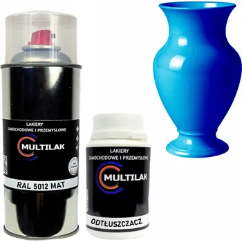 Barva ve spreji Lak ve spreji na vázy RAL 5012 MAT
