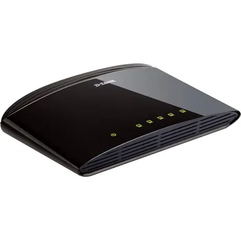 Switch D-Link DES-1005D síťový switch, 5 portů, 100 MBit/s