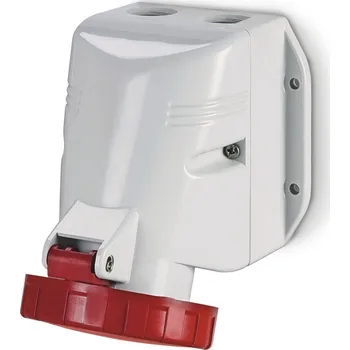 Elektrická zásuvka SCAME Zásuvka nástěnná OPTIMA, šikmý box TOP - 518.3256T 518.3256T