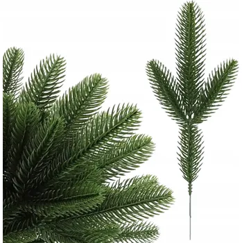 umělá květina UMĚLÁ VĚTVIČKA SMRK DEKORACE UMĚLÉ KVĚTY KYTICE DEKORACE VÁZA 26cm