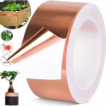 Bezpečnostní kamera TAŚMA MIEDZIANA CHRONIĄCA PROTI SLIMÁKŮM, SAMOLEPICÍ, STÍNÍCÍ PÁSKA