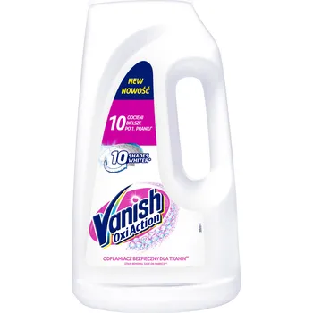Odstraňovač skvrn Vanish Oxi Action Odstraňovač Skvrn Tekutý Krystalická Bílá pro Bílé Prádlo 2L