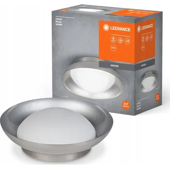 Stropní Svítidlo Stropní Svítidlo pro přisazenou montáž, niklové, E27, 30 cm, Orbis Ledvance