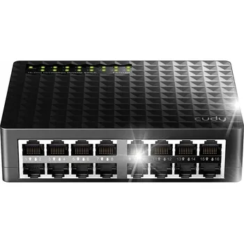 Switch Switch 16portový Cudy FS1016D 10/100 Mb/s Fast Ethernet RJ45