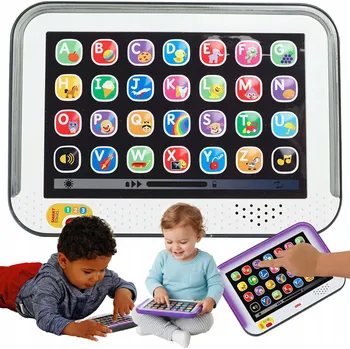 Výuková hračka VZDĚLÁVACÍ TABLET PRO BATOLATA INTERAKTIVNÍ UČÍ MLUVIT HRAČKA DOTYKOVÝ