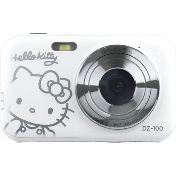 Digitální kompakt Digitální fotoaparát Yashica DZ-100 x Hello Kitty (bílý)