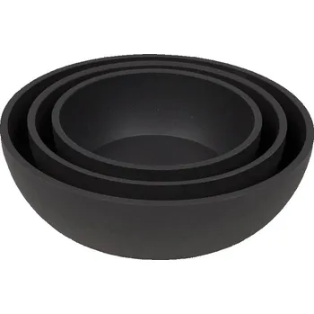 Miska pro psa District 70 bambusová miska pro psy Dark Grey vel. M