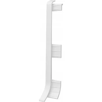 soklová lišta Levá koncovka, pravá koncovka Vox PVC 16 x 80, délka 2 cm, bílá