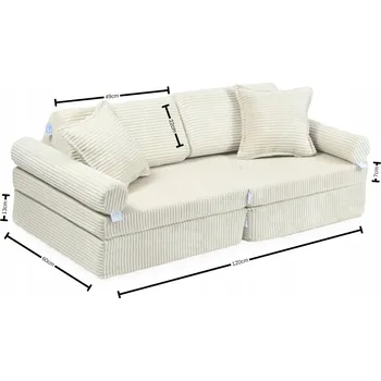 Pohovka Sedačka Mimii modulární pohovka 60 x 120 cm růžová