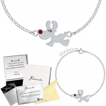 Náramek Stříbrný Náramek s SOBEM Vánoční