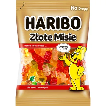 Bonbon Haribo Zlatí medvídci želé bonbony s ovocnou příchutí 100g