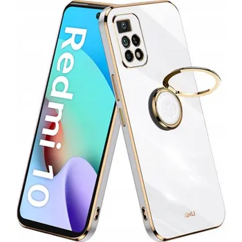 Pouzdro na mobilní telefon Zadní Kryt Erbord pro Xiaomi Redmi 10 bílý