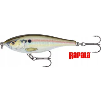 Umělá nástraha RAPALA Twitchin' Rap TWR08 RSL 8cm 12g 0,2 - 0,6m Živý River Shad