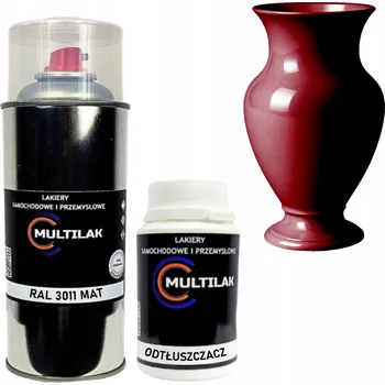 Barva ve spreji Lak ve spreji na vázy RAL 3011 MAT