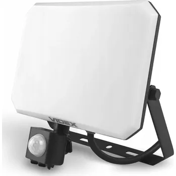 LED halogenový reflektor s pohybovým senzorem PIR 50W 5000K 4750lm IP65 Videx