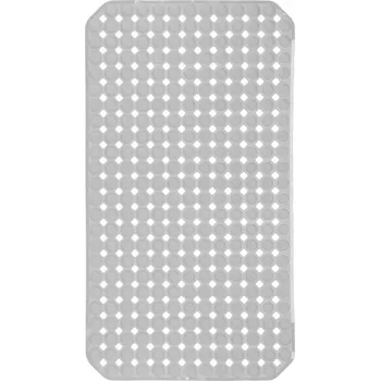 Protiskluzová podložka Protiskluzová koupelnová podložka do vany BABEL 68 x 37 cm přísavky šedá