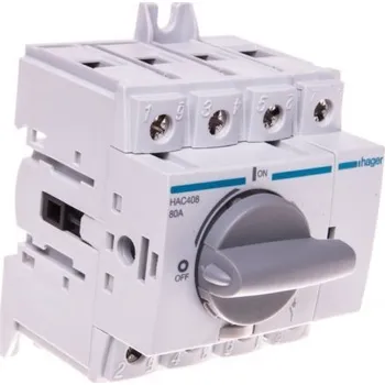 Jistič Odpojovač Hager 400 V IP20 80 A