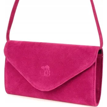 Kabelka Kabelka psaníčko Beltimore , eko kůže semiš, růžová