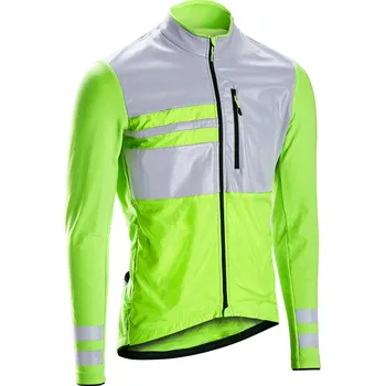 Pánské tričko TRIBAN Pánský dres na silniční cyklistiku s dlouhým rukávem RC500 EN1150 XL ŽLUTÁ