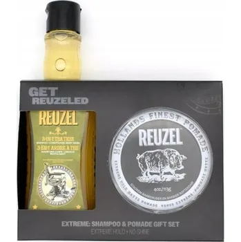 Kosmetická sada Reuzel Get Reuzeled Extreme sada pro péči a styling pro muže