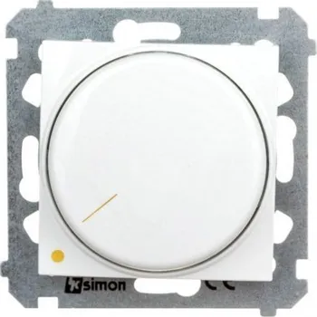 vypínač Otočný stmívač Klasik, Zápustný Kontakt-simon bílý DS9L2.01/11