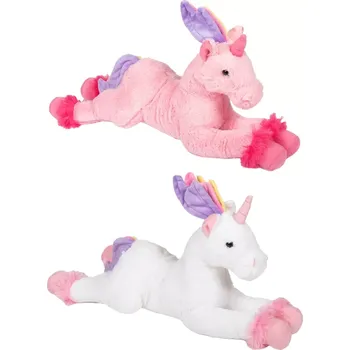 plyšák Plyšový jednorožec 43 cm – růžový nebo bílý