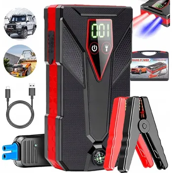 Powerbanka VÝKONNÝ AUTO STARTÉR JUMP STARTER BOOSTER POWERBANKA 2V1 29800MAH