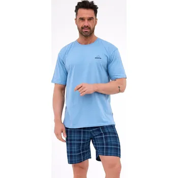 Pánské pyžamo Pánské pyžamo Cornette North modré, Modrá M i170_PM-326-00M-000008-316